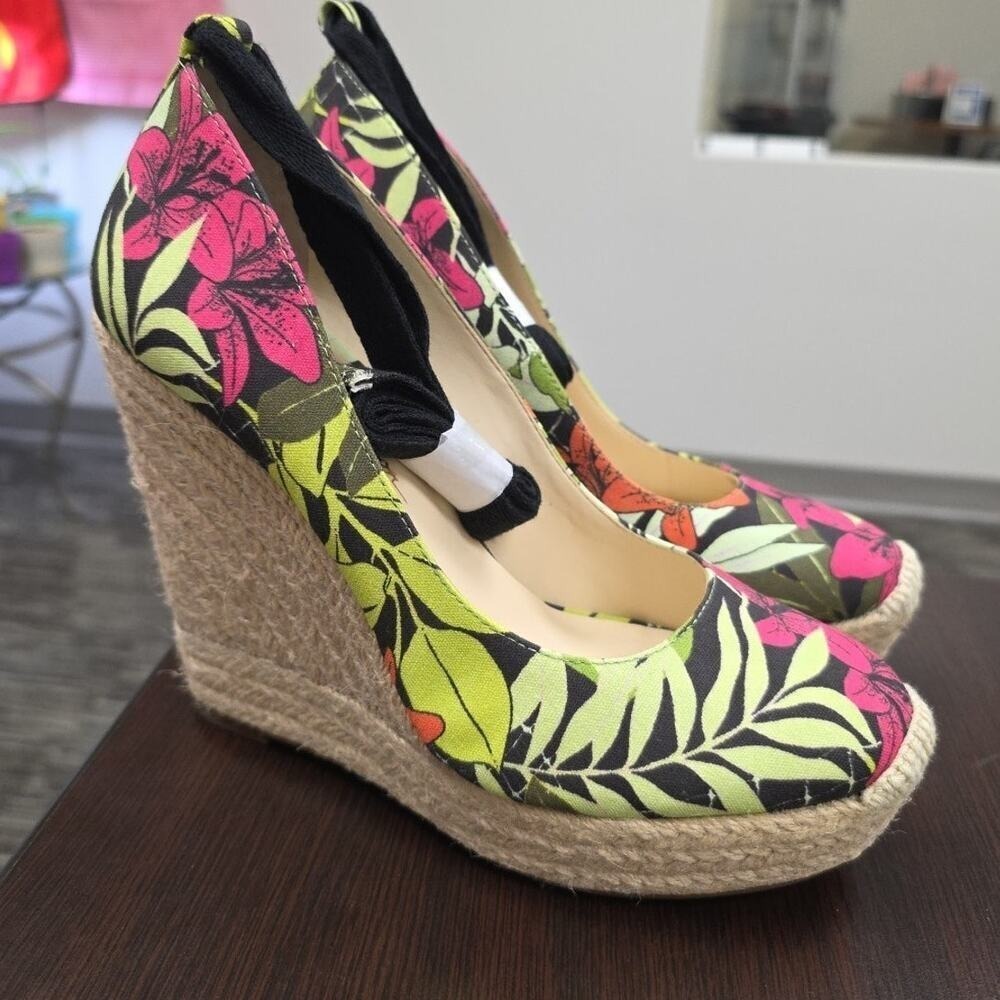 Jessica Simpson Zexie wedge espadrille for women size 8.5 M